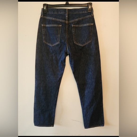 Gap limited edition high rise straight jeans size 4 regular 100% cotton - Picture 2 of 3